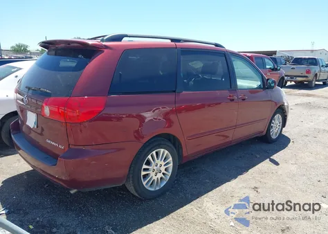 2008 Toyota Sienna Limited/Xle z USA, uszkodzony, nr VIN 5TDZK22C58S203222